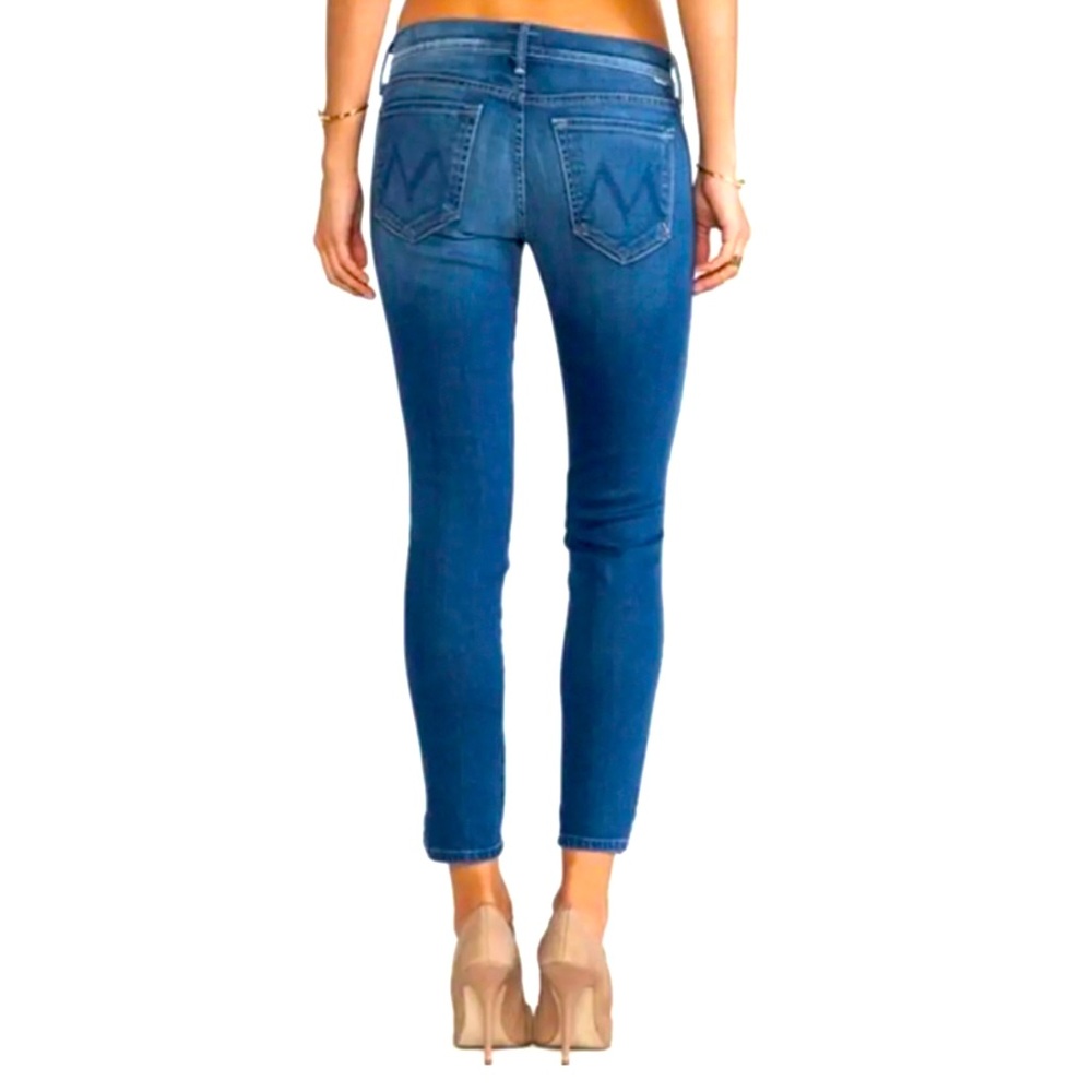 Mother The Vamp Spiked Heels To Tractor Wheels Jeans 28 Skinny Ankle Revolve